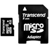  TRANSCEND micro SD 4Gb SDHC class6